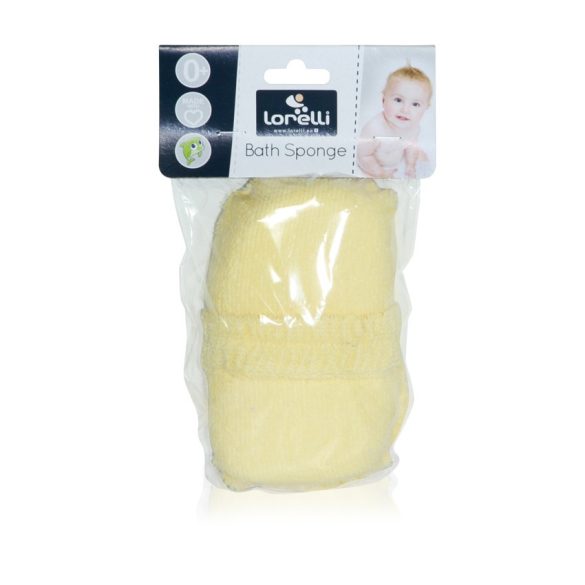 Lorelli hubka na umývanie - žltá