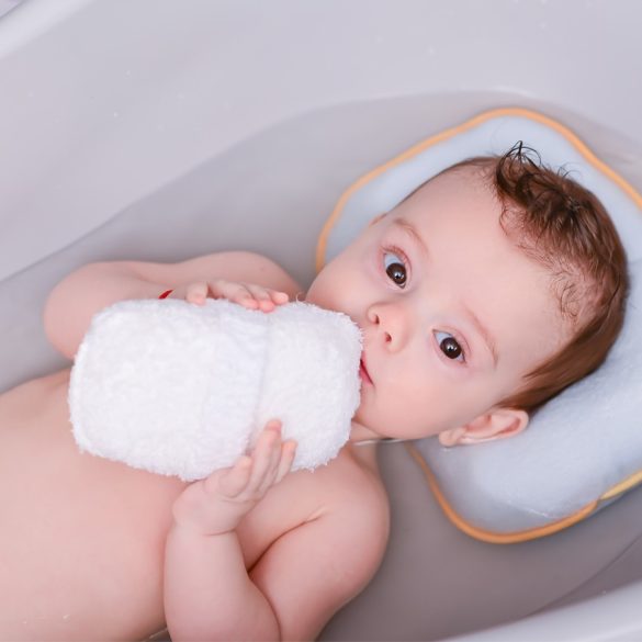 Lorelli hubka na umývanie - žltá