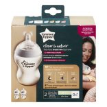 Tommee Tippee C2N bez BPA dojčenská fľaša duo 2x260ml