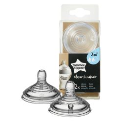 Tommee Tippee náhradný cumlík - stredný prietok (2ks) 