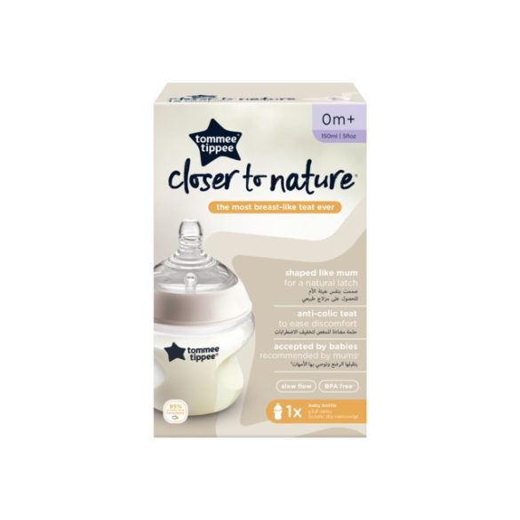 Tommee Tippee dojčenská fľaštička 150ml 0+