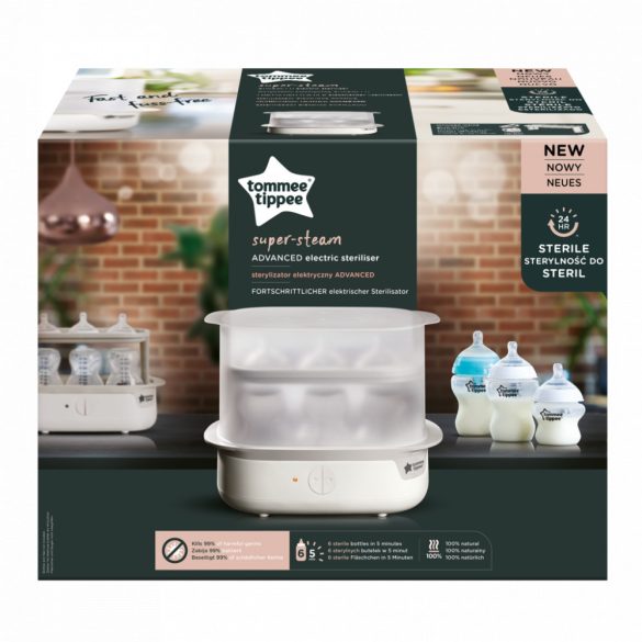 Tommee Tippee Super Steam elektrický parný sterilizátor 42323651