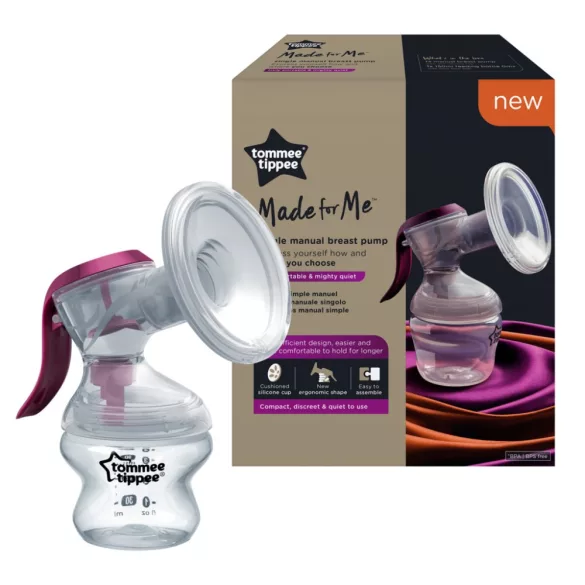 Tommee Tippee Made for Me manuálna odsávačka mlieka