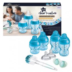   Tommee Tippee Advanced Anti-colic  sada dojčenských fľašiek - modrý (8ks)