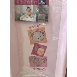 Lorelli tvrdá prebaľovacia podložka 50x71 - pink