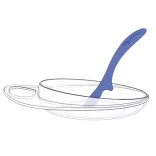 Nuvita EasyEating miska 2ks - blue - 8451