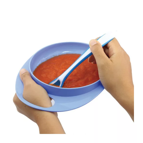 Nuvita EasyEating miska 2ks - blue - 8451