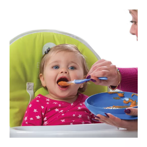 Nuvita EasyEating miska 2ks - blue - 8451