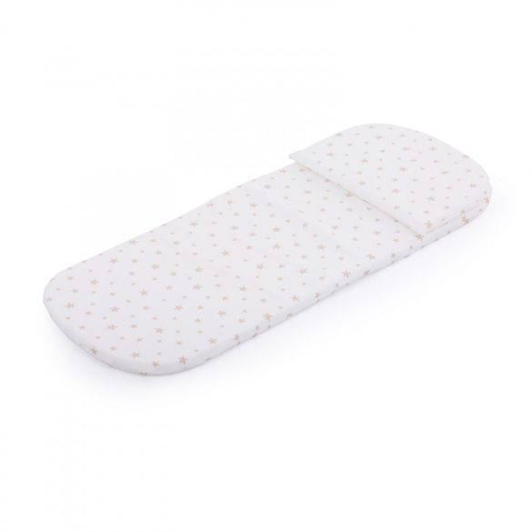 Chipolino penový matrac do hlbokej vaničky - set  - Beige Stars