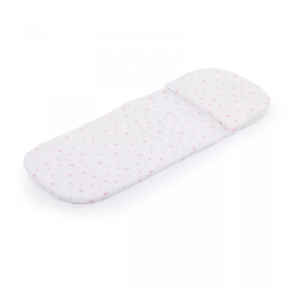 Chipolino penový matrac do hlbokej vaničky - set- Pink Stars