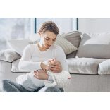 Scamp dojčenský vankúšik na ruku - sivé hviezdičky