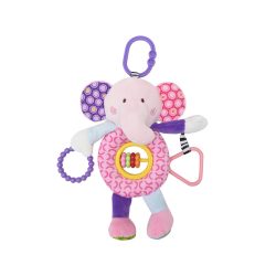 Lorelli Toys plyšová hračka - Ružový sloník