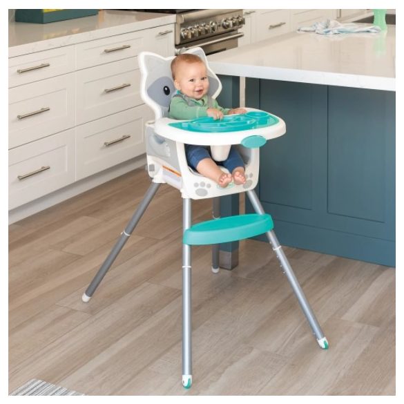 Infantino Grow-With-Me 4v1 jedálenská stolička - medvedík čistotný