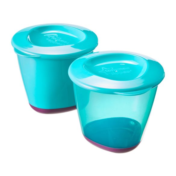 Tommee Tippee nádobky na jedlo s mäkkým dnom 2ks