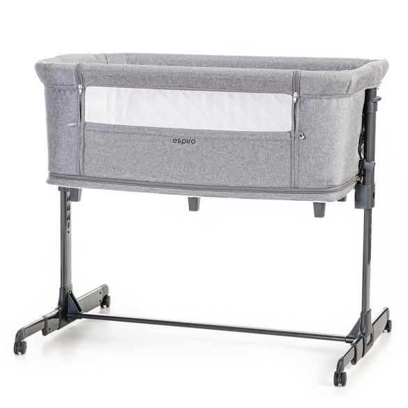 Espiro Cloud 2in1 postieľka k posteli - 07 Grey Center