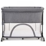 Espiro Cloud 2in1 postieľka k posteli - 07 Grey Center