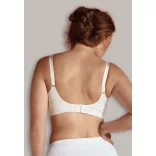 Carriwell Bezšvová dojčiaca Push Up podprsenka z organickej bavlny XL biela