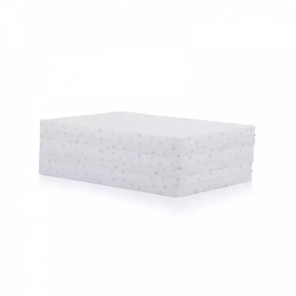 Chipolino Skladací matrac 60x120 - White/Grey Stars