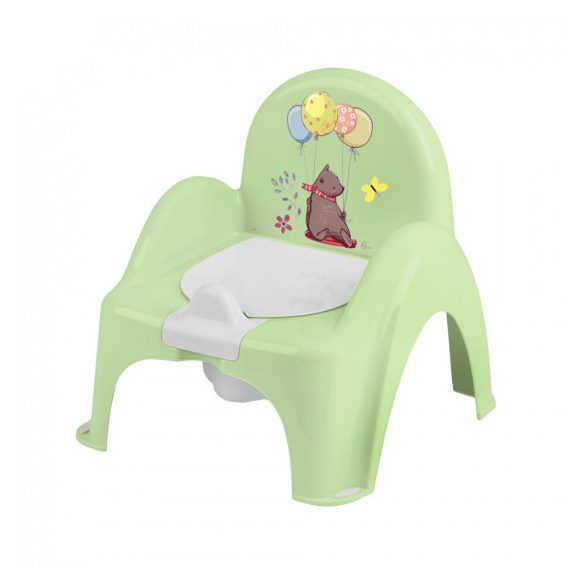 Chipolino Forest nočník kresielko - Fairytale light green