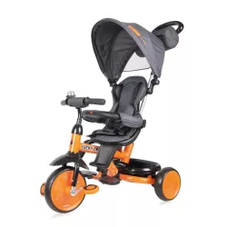 Trojkolesový bicykel Lorelli Lucky Crew – Black&Orange