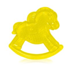 Baby Care chladivé hryzátko koník - žltý