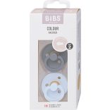 BIBS Colour cumlík 2 ks Iron Night/Baby Blue Night 6-18 mes