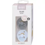 BIBS Colour cumlík 2 ks Iron Night/Baby Blue Night 6-18 mes