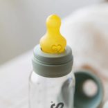 BIBS Baby Bottle sklenená fľaša 110ml Sage