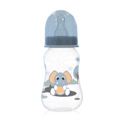 Baby Care Easy Grip dojčenská fľaša 125 ml - modrá