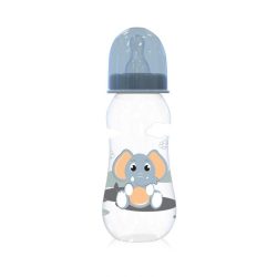 Baby Care Easy Grip dojčenská fľaša 250ml - modrá