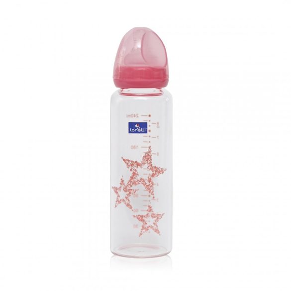 Baby Care sklenená kojenecká fľaša 240ml