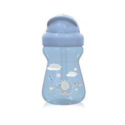   Baby Care športová fľaša so slamkou 325ml - Moonlight Blue