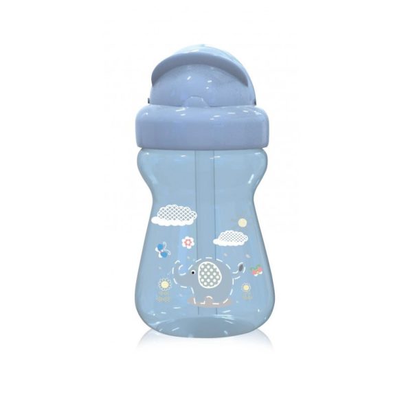 Baby Care športová fľaša so slamkou 325ml - Moonlight Blue