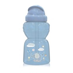   Baby Care Mini športová fľaša so slamkou 200ml - Moonlight Blue