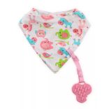 Baby Care slintáčik s odopínacím hryzátkom - Dievča