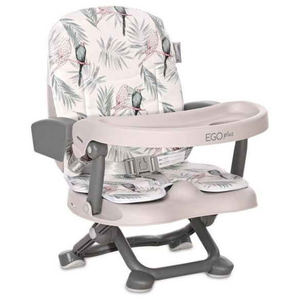 Lorelli Ego Plus prenosný podsedák - Grey Parrots PU Leather