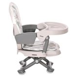 Lorelli Ego Plus prenosný podsedák - Grey Parrots PU Leather