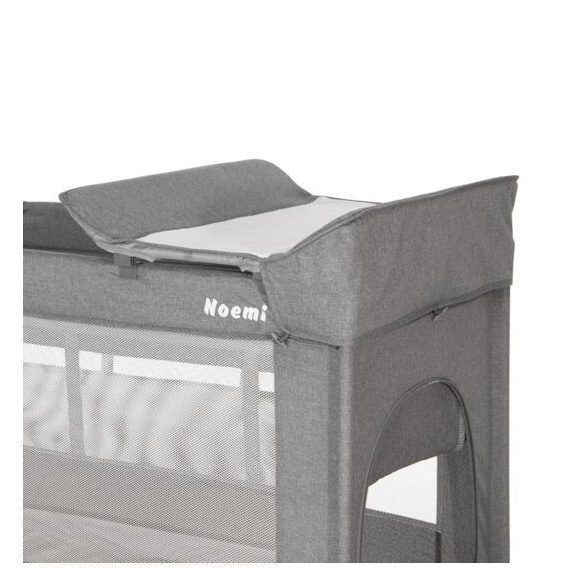 Lorelli Noemi 2 Plus multifunkčná cestovná postieľka Cool Grey Star