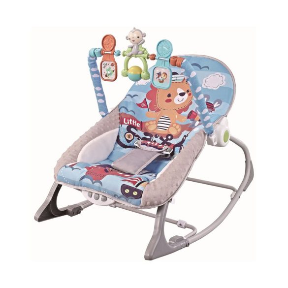 Chipolino Baby Spa vibrajúce a hrajúce lehátko do 9 kg Blue