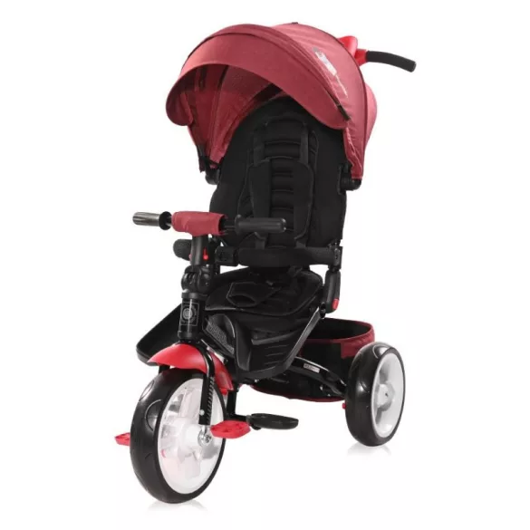 Lorelli Jaguar EVA trojkolka – Red & Black Luxe