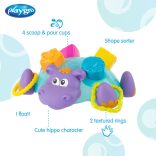 Playgro hračka na rozvoj zručnosti - Floating hippo