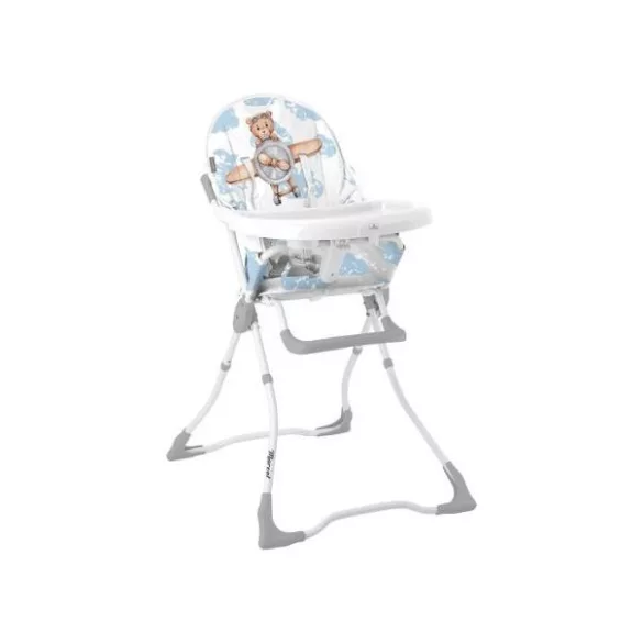 Lorelli Marcel Jedálenská stolička Baby Blue Pilot
