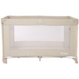 Lorelli Noemi 1 cestovná postieľka Fog Beige Star