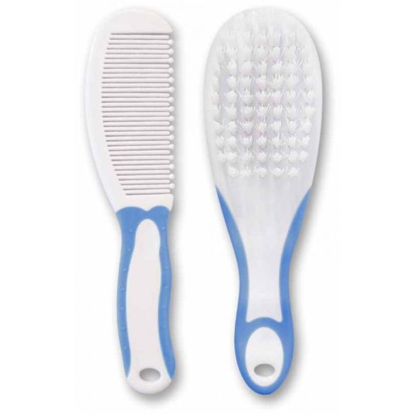 Baby Care hrebeň a kefka moonlight blue