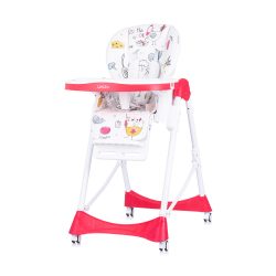   Chipolino Bambino multifunkčná jedálenská stolička - Poppy