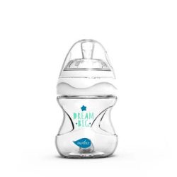   Nuvita Collection sklenená dojčenská fľaša 140ml - white - 6013