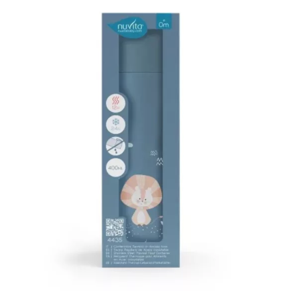 Nuvita termoska 400ml - blue 4435