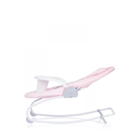 Chipolino Nux elektrická hojdačka do 9 kg - Blush