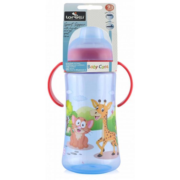 Baby Care Sport fľaša 330 ml - blue