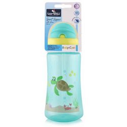 Baby Care Ocean športová fľaša so slamkou 330 ml - green